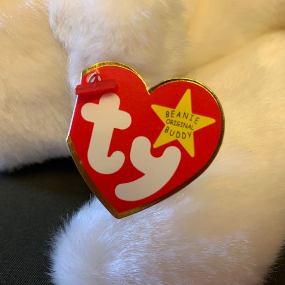 Original Beanie Buddy polar bear 'Chilly' - Picture 4 of 6